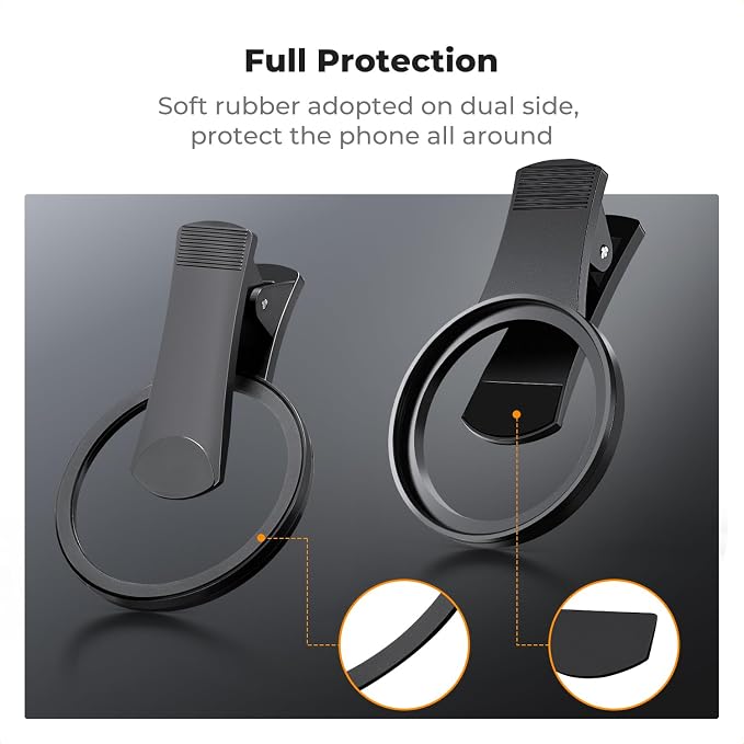 K&F Concept 67mm Thread Clip for Smart Phone, Large Caliber Phone Filter Adapter