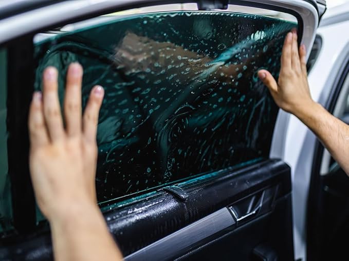 Rvinyl Window Tint Kit Compatible with Dodge Grand Caravan 2008-2020 - Cargo Precut Kit - 35%