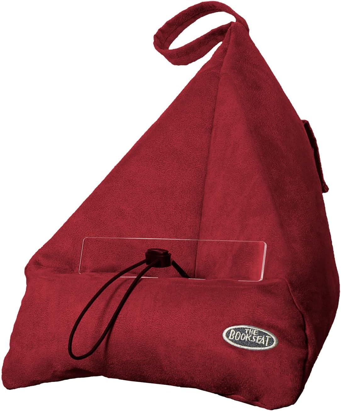 The Book Seat - Cinnabar Red - The Most Comfortable Way to Read, Hands Free!
