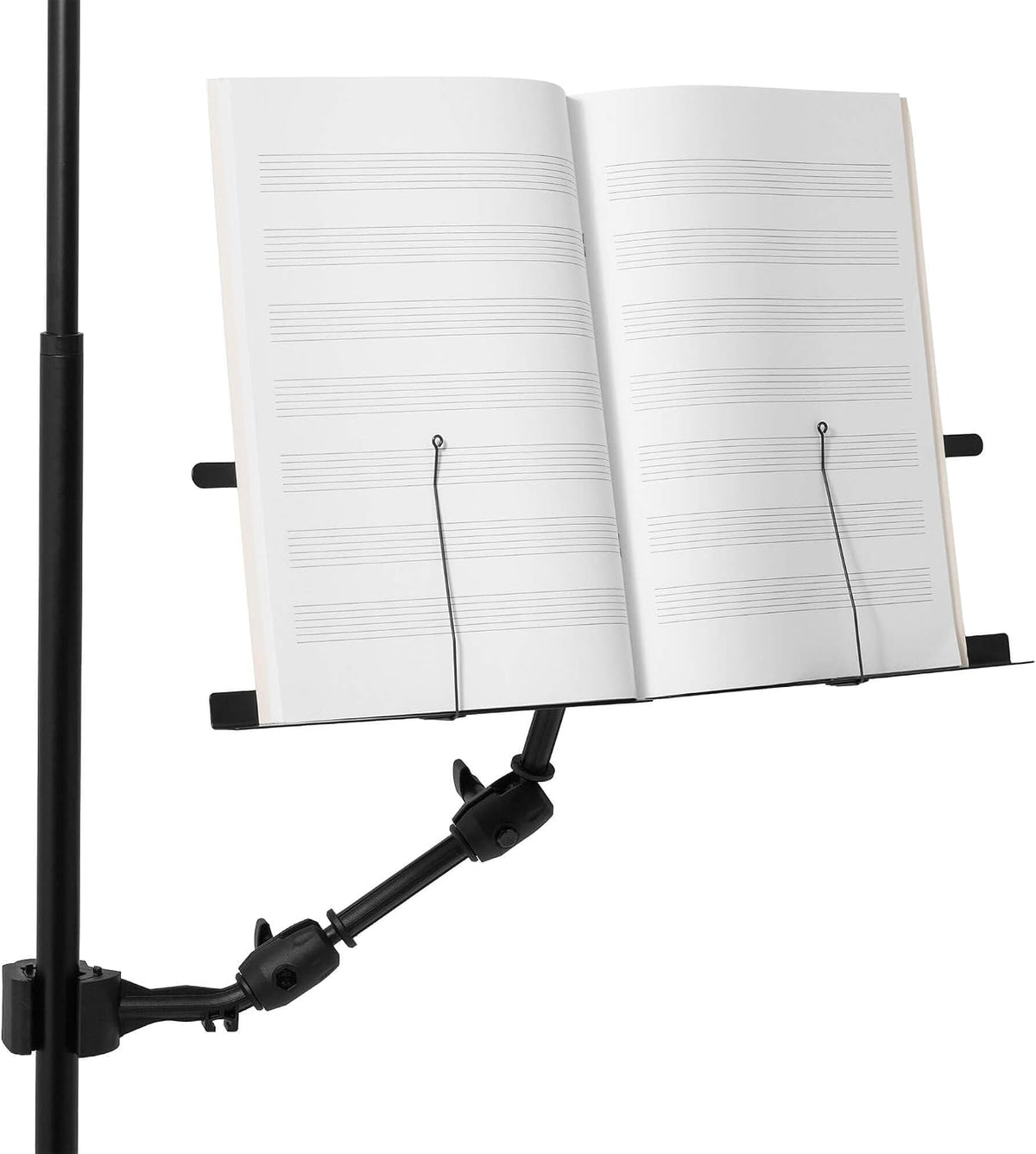 Tiger MSA32-BK Clamp-On Foldable Music Bookplate