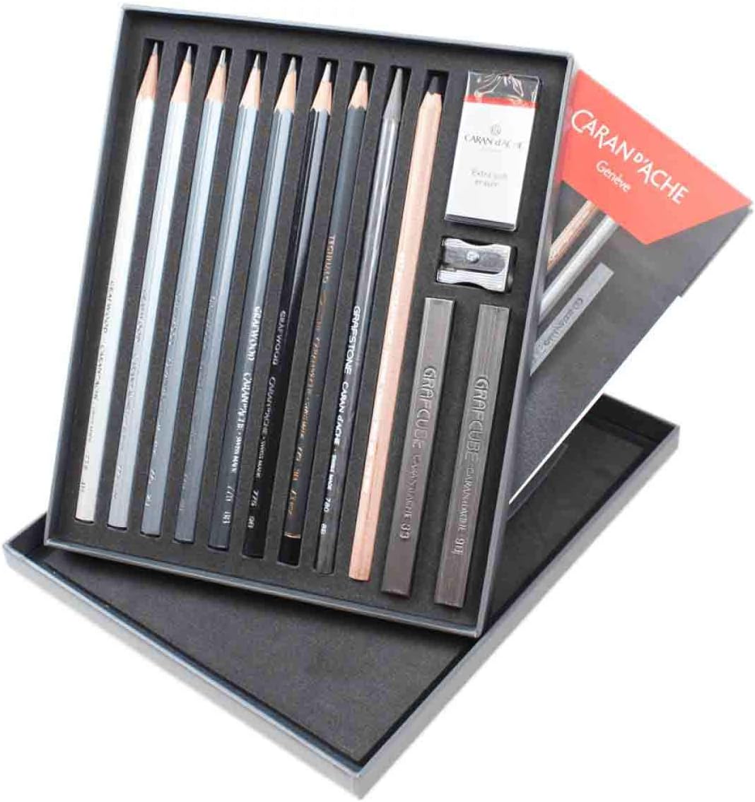 Caran d'Ache Art by Sketch Set 14 Pieces