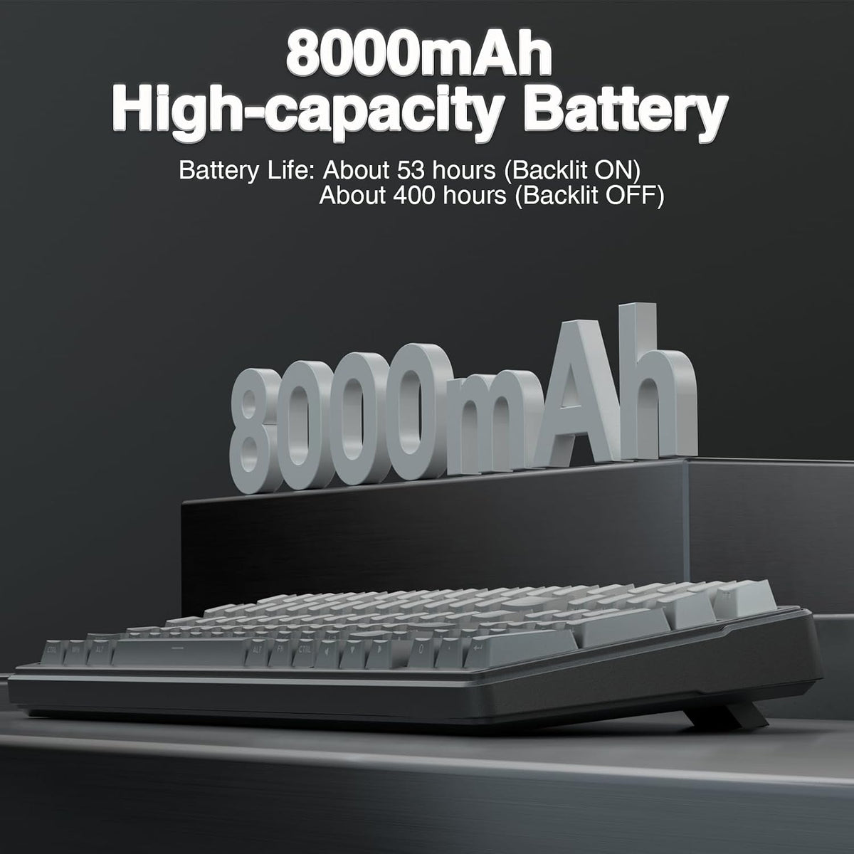 AULA F99 Wireless Mechanical Keyboard,Gasket Structure Hot Swappable Custom Keyboard,RGB Backlit,Creamy Sound,Side Printed PBT Keycaps,2.4GHz/USB-C/BT5.0 Computer Gaming Keyboards