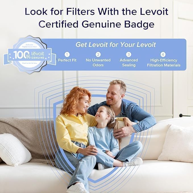 LEVOIT Genuine Vital 200S-P Air Purifier Pet Allergy Replacement Filter