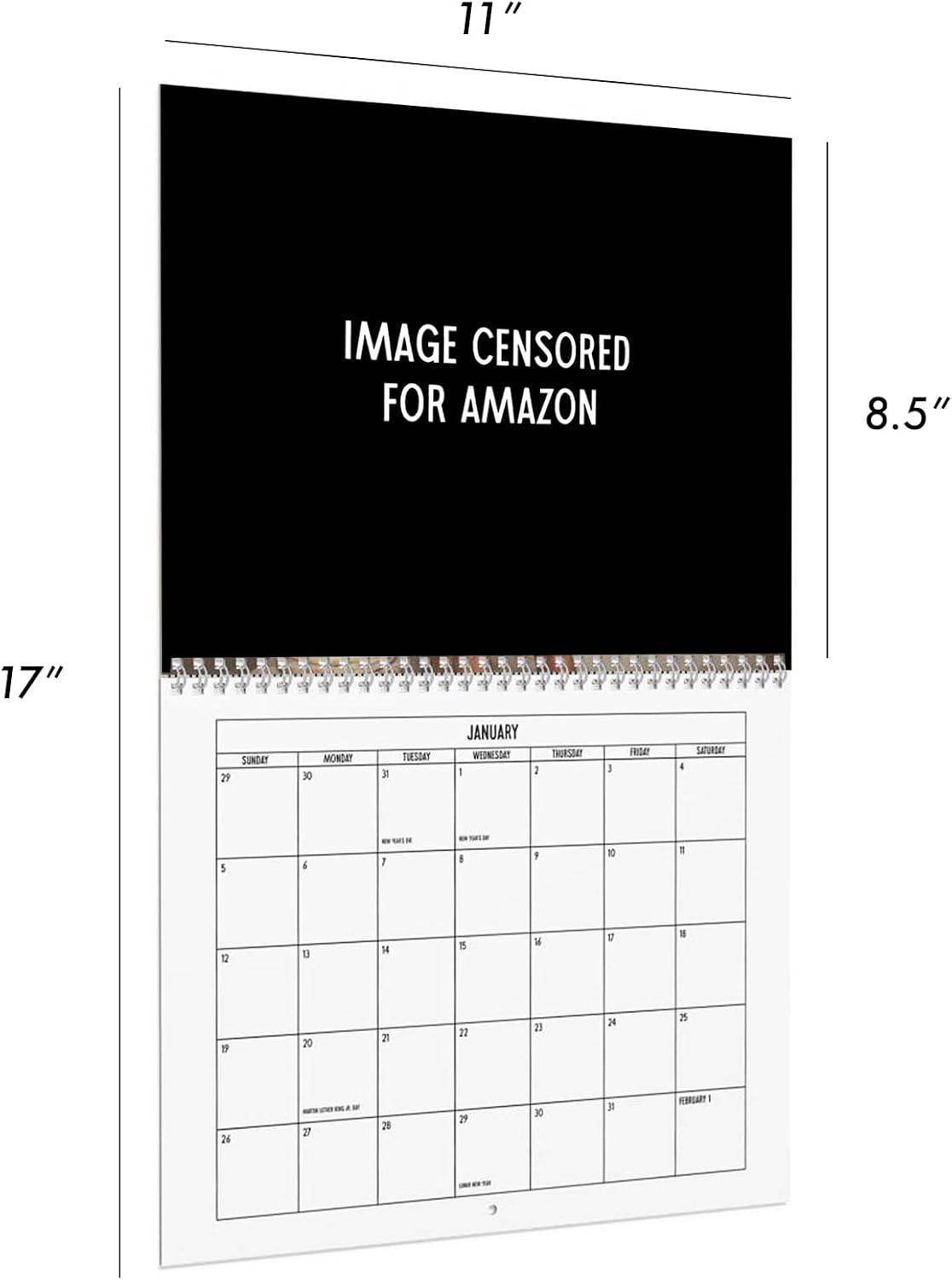 MILF Nude Calendar with Original Images, Nude Photos for 2027, 12 Women in Full Frontal Nudity Showing Everything, Sexy Model Calendar