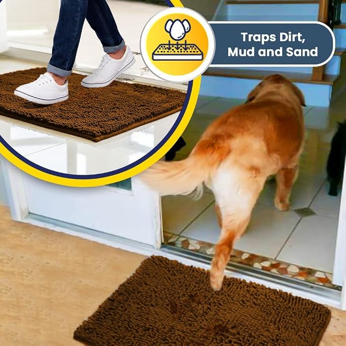 Muddy Mat® | Super Water Absorbent Door Mat Indoor, Microfiber Quick Dry