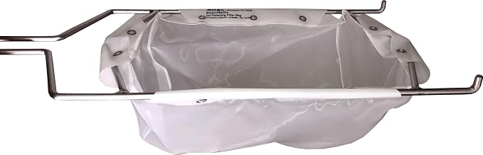 MirOil B22FS Fryer Oil Filter Bag & Frame Combo, Extends Life, Polish Hot &