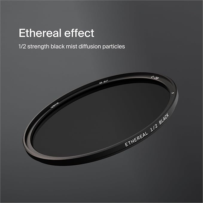 Urth 77mm Magnetic Ethereal Black Mist ½ Diffusion Lens Filter — Cinematic