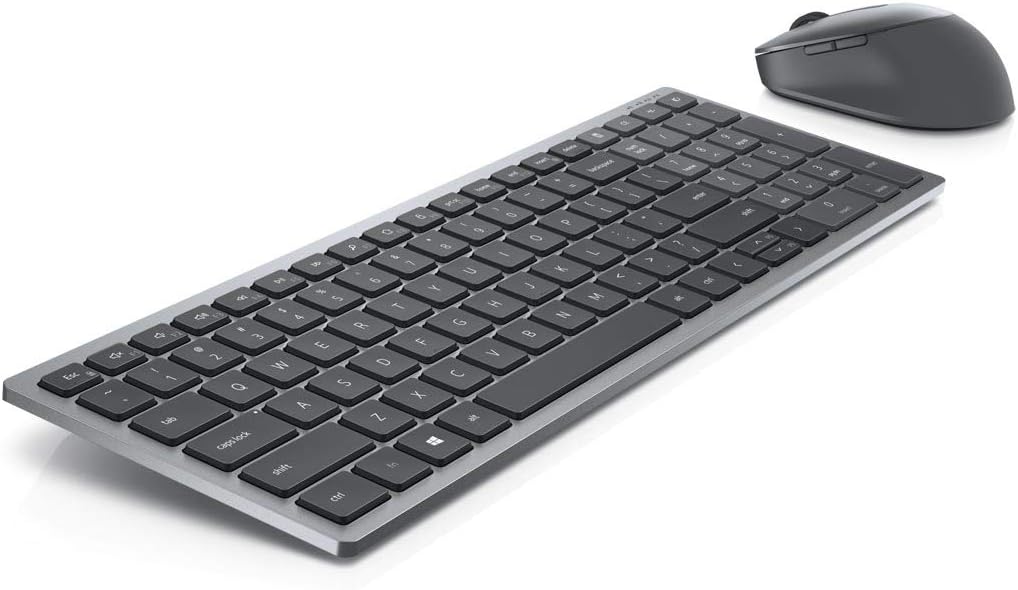 Dell Multi-Device Wireless Keyboard and Mouse KM7120W, Programmable