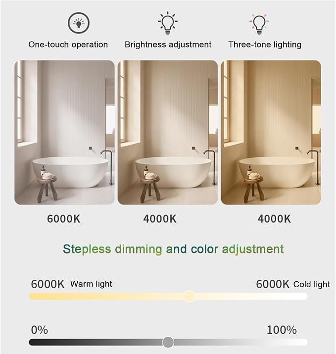 LED Bathroom Mirror，Bathroom Mirror