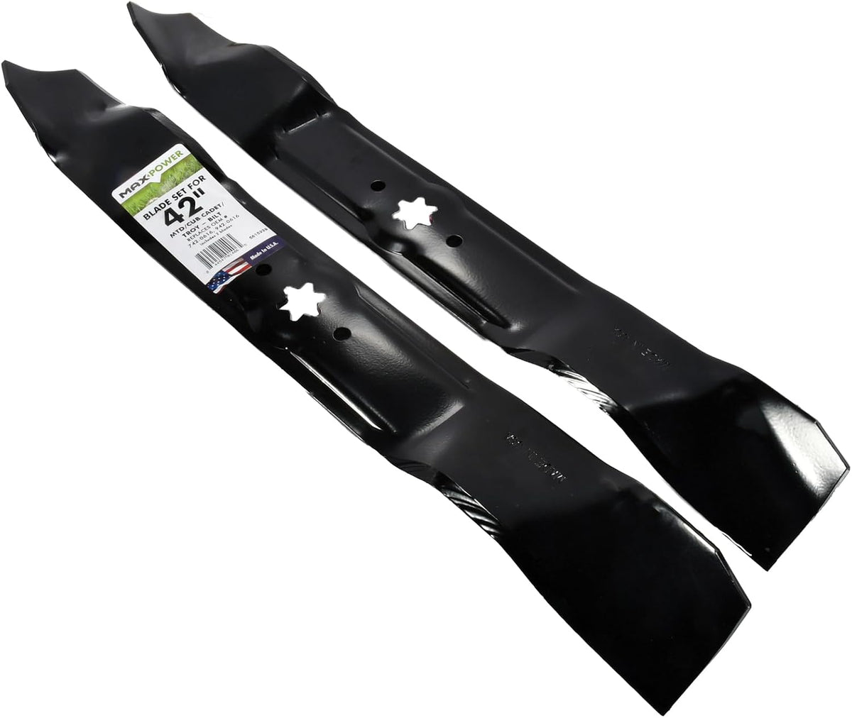 MaxPower 561532B USA MADE 2 Blade Mulching Set