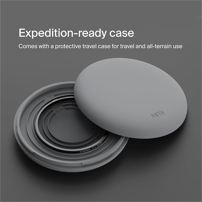 Urth 52mm Magnetic Ethereal Black Mist ¹⁄₁ Diffusion Lens Filter — Cinematic