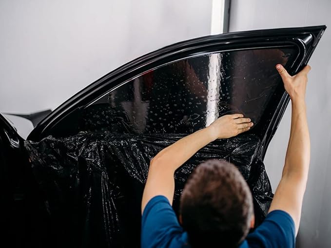 Rvinyl Window Tint Kit Compatible with Ford Edge 2007-2014 - Rear Windshield Precut Kit - 20%