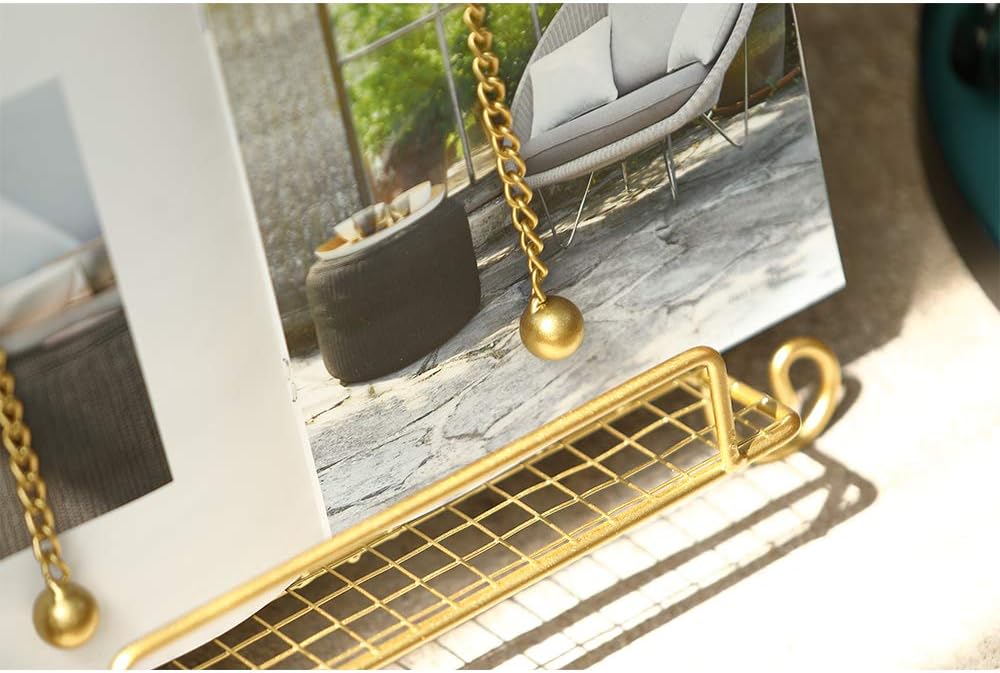 Jemeni Cookbook Stand for Kitchen, A Recipe Easel is Metal Birdcage Shaped