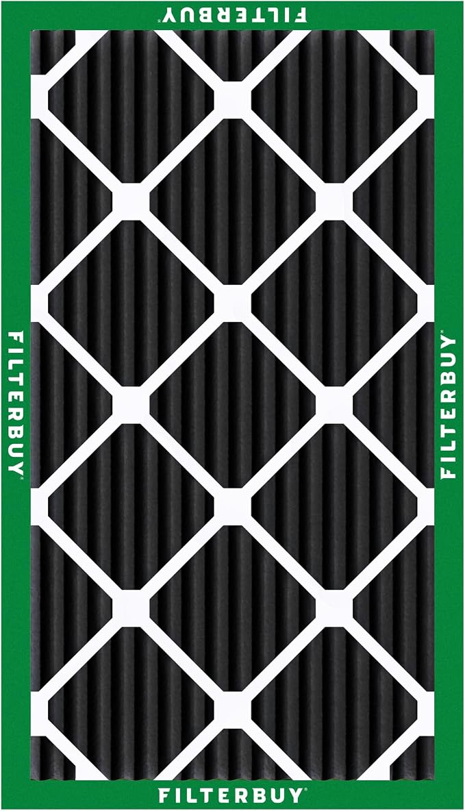 Filterbuy 14x24x1 Air Filter MERV 10 Odor & Allergy Defense
