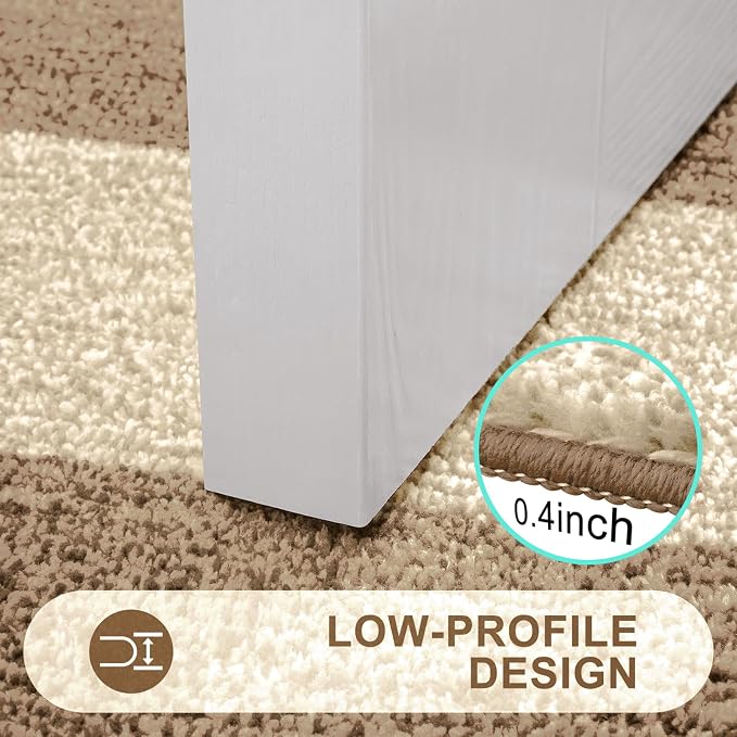 Kitinjoy Indoor Outdoor Door Mat, 50x30 Non-Slip Absorbent Dirt Trapper