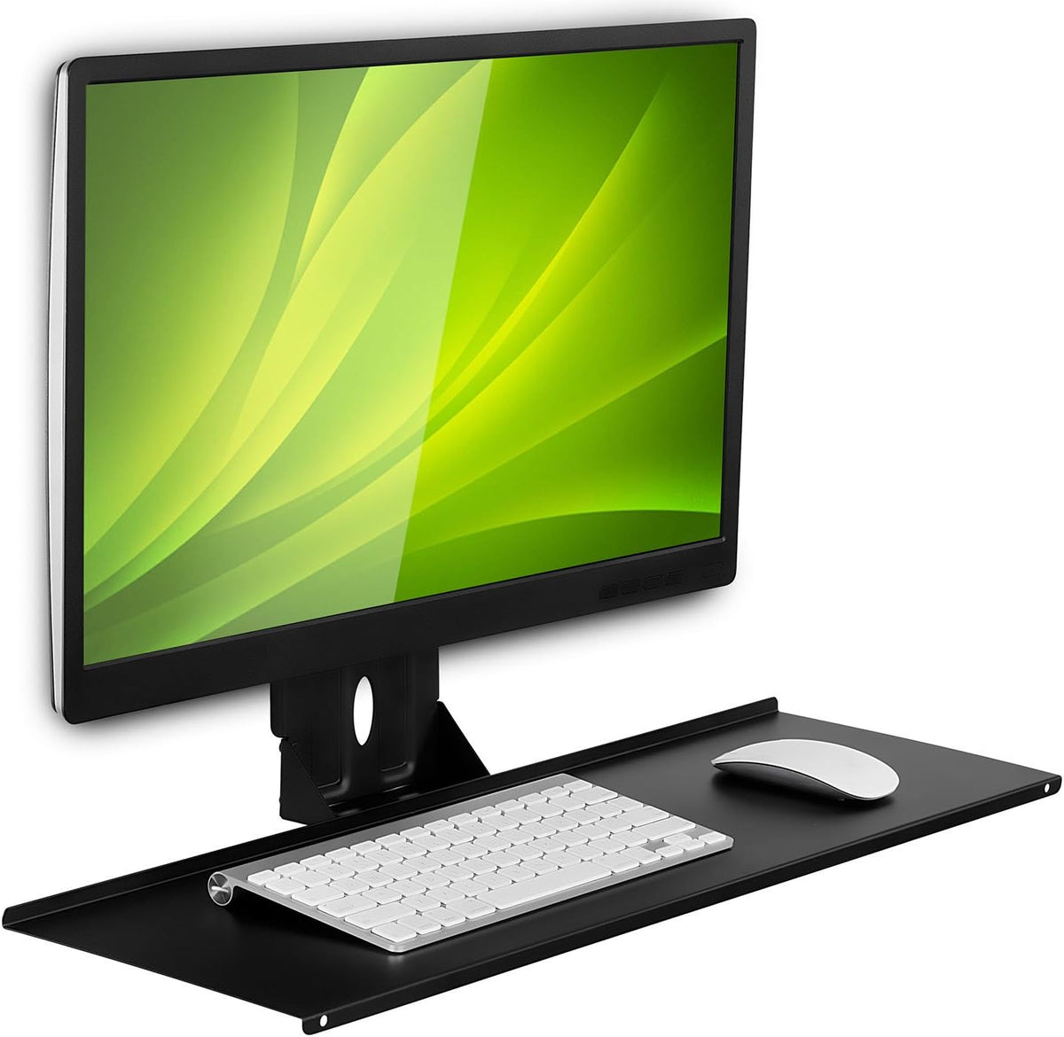 Mount-It! Monitor and Keyboard Wall Mount