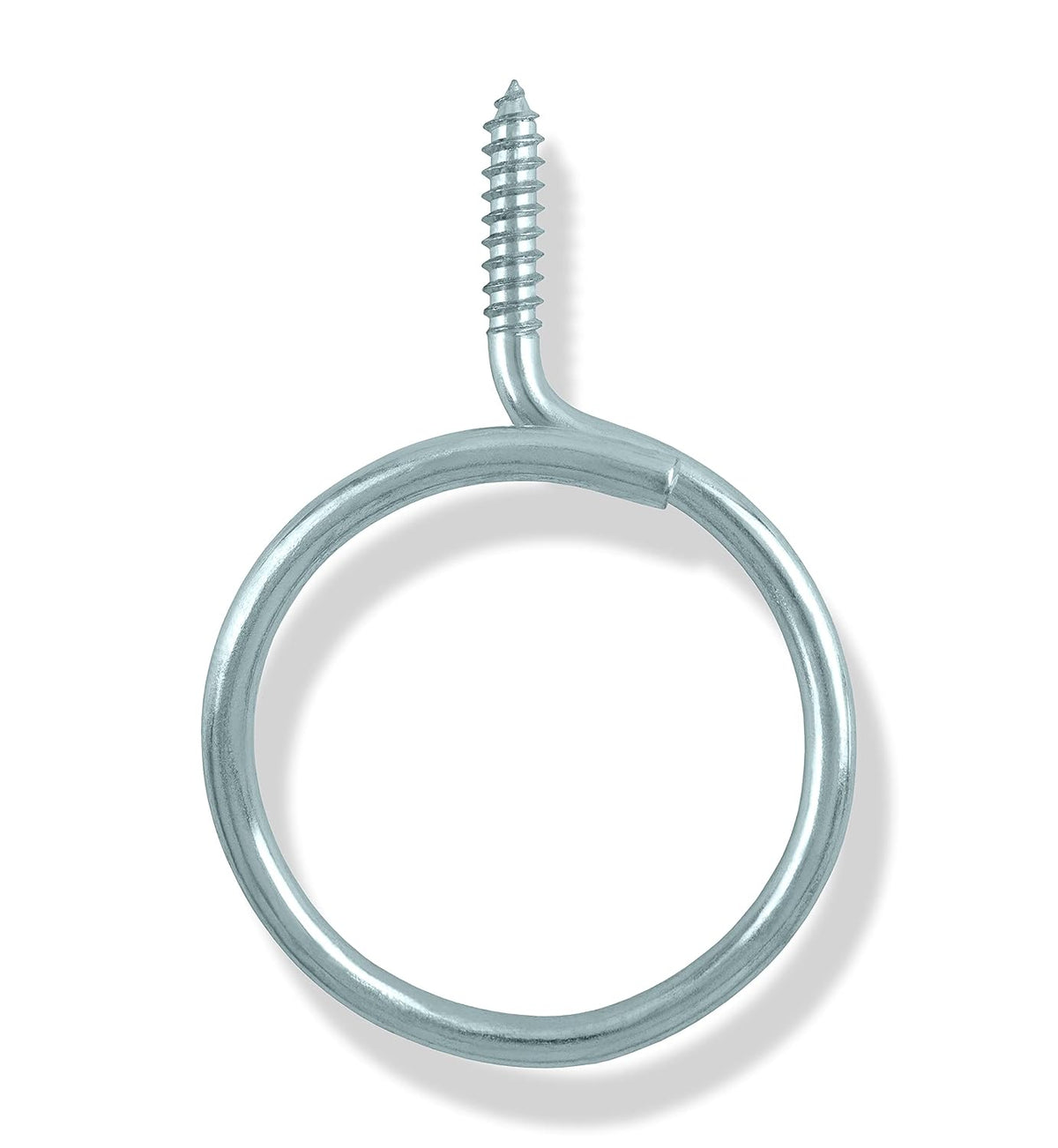 Cable & Wire Support Heavy Duty 2 Inch Threaded Bridle Rings Wood Screw, Cable Ring Hangers for Low Voltage Cable Management