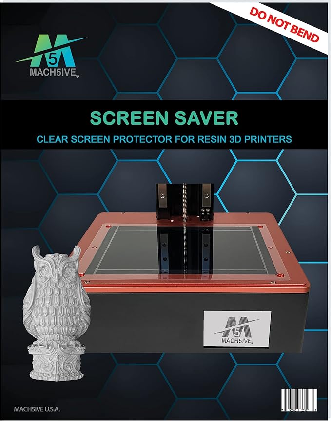 ZeroBubble Screen Saver for Photon M3 Max Resin 3D Printer