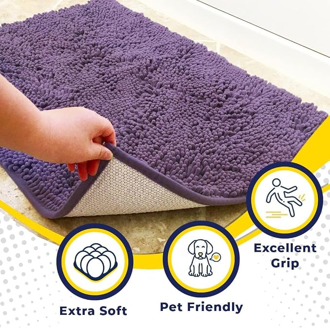 Muddy Mat® | Super Water Absorbent Door Mat Indoor, Microfiber Quick Dry