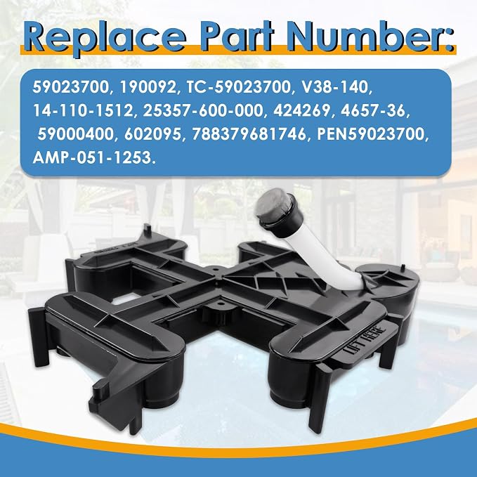 59023700 Manifold Top with Air Bleed, Compatible with FNS Plus 24, 60 Pool and