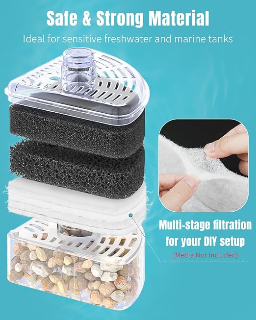 Pawfly Aquarium Polishing Filter Pad, 100 Micron Fine Water Polishing Pad