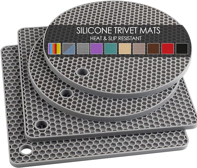 Silicone Trivet Mats, Silicone Pot Holders