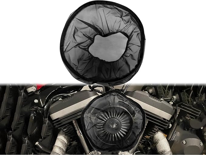 Air Filter Cover Motorcycle Waterproof Air Cleaner Rain Sock Dustproof