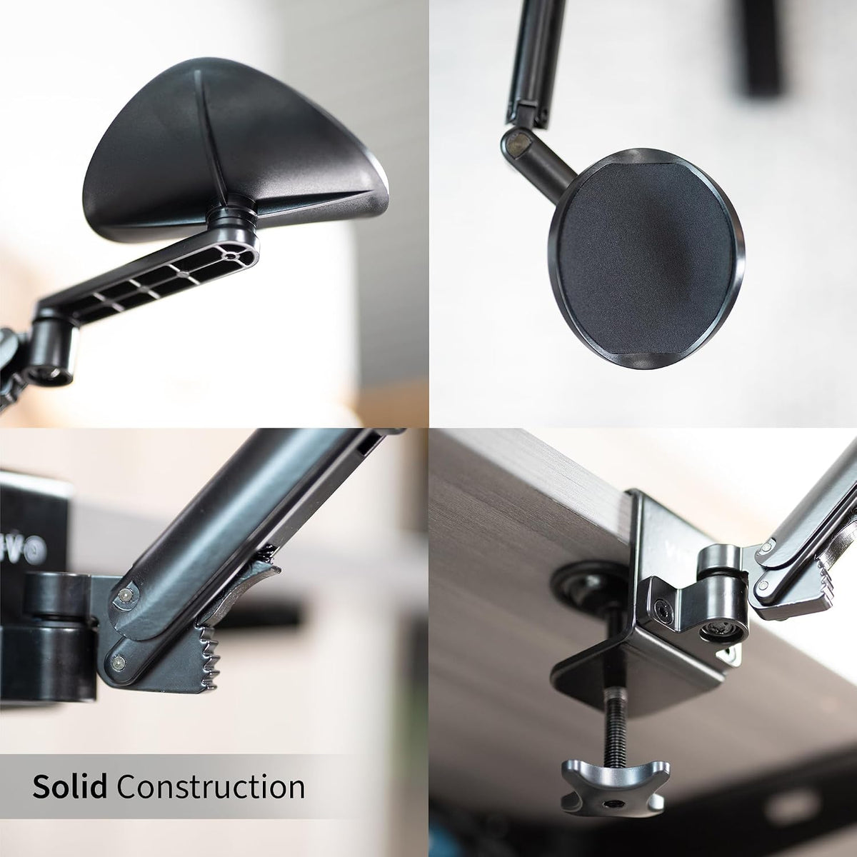 VIVO Clamp-on Adjustable Arm Rest, 360° Rotation