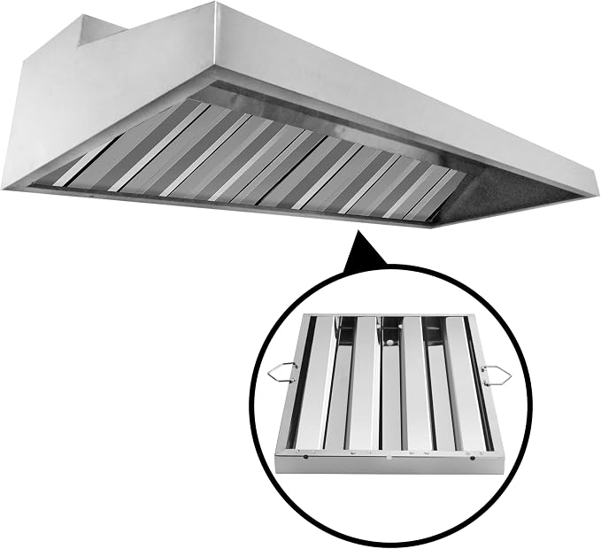 New Star Foodservice 54347 Stainless Steel Hood Filter 16" W x 25" H