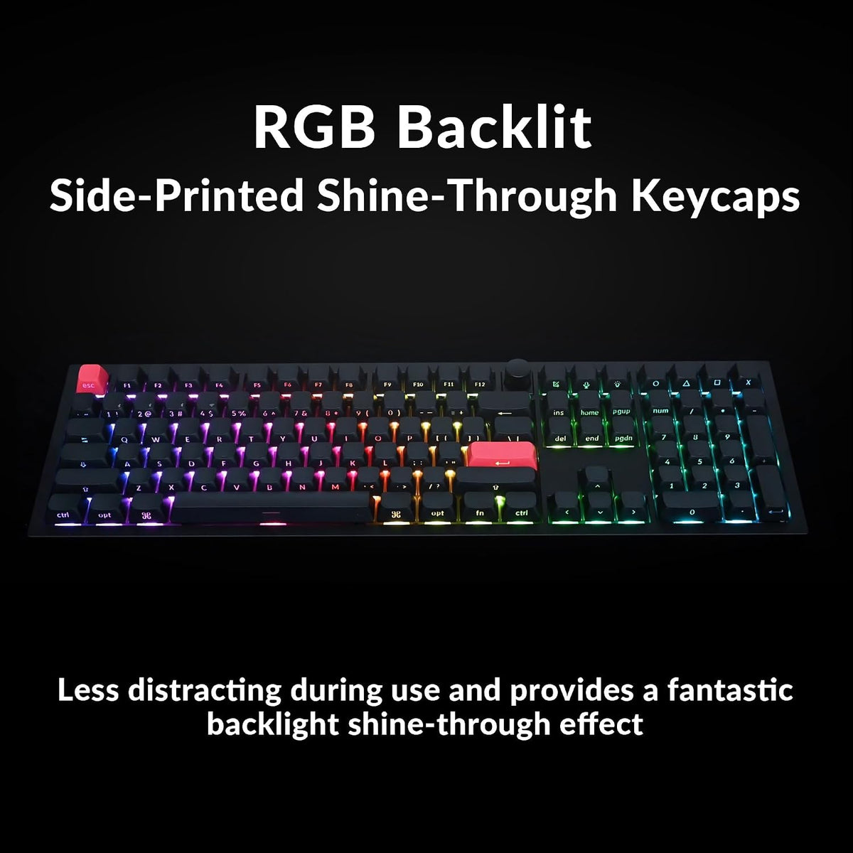 Keychron Q6 Max Wireless Mechanical Keyboard, Full Size for Work and Gaming