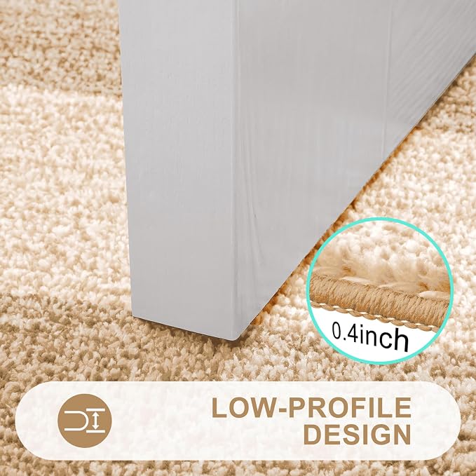 Kitinjoy Indoor Outdoor Door Mat, 30x17 Non-Slip Absorbent Dirt Trapper