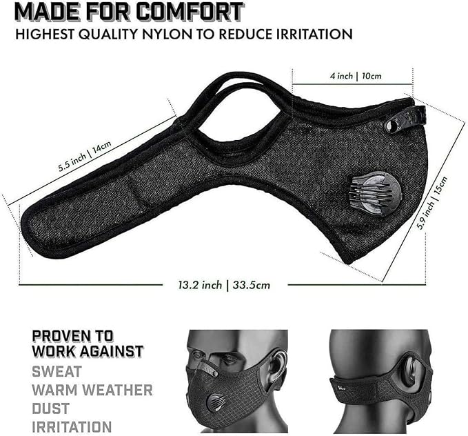 NBDIB 4 Pack Adjustable Reusable Face Protection