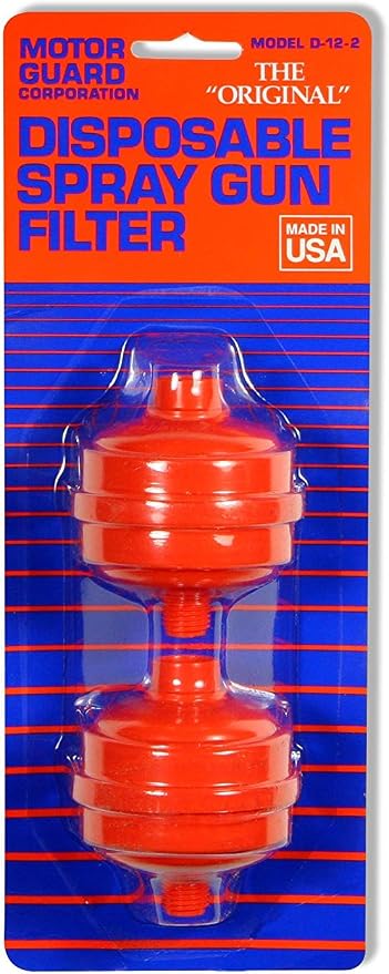 Motor Guard D-12-2 Disposable Spray Gun Filter