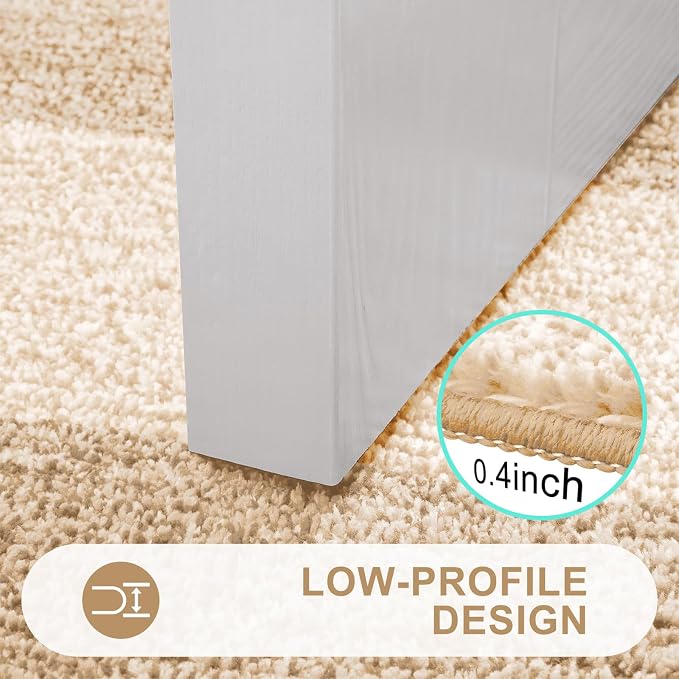 Kitinjoy Indoor Outdoor Door Mat, 59x20 Non-Slip Absorbent Dirt Trapper