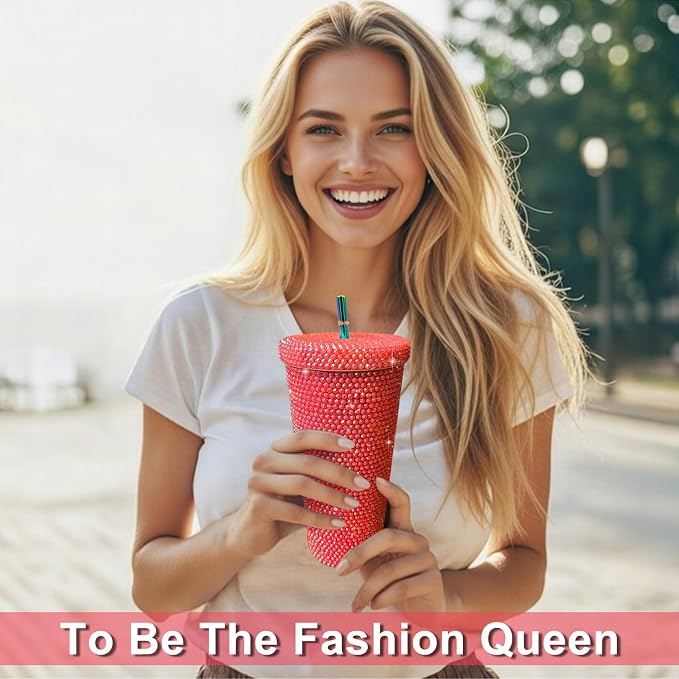 26oz Bling Rhinestone Tumbler