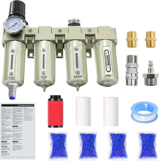 1/2" NPT Industrial Grade 4 Stage Air-Dryer-for-Compressor,
