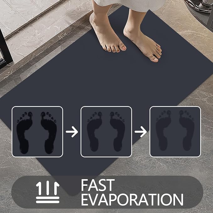 Ultra Thin Door Mat Indoor Entrance, 1/10 in Thin Door Mats