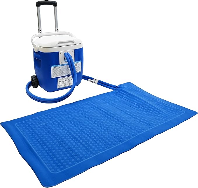 Polar Active Ice® 3.0 Cold Therapy Ice Machine System with Programmable Timer, 38"x22" Blanket Pad, 16 Quart Cooler, Quiet Pump, Strong Cryotherapy Pain Relief Treatment