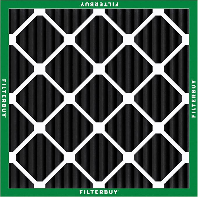 Filterbuy 16x16x1 Air Filter MERV 10 Odor & Allergy Defense