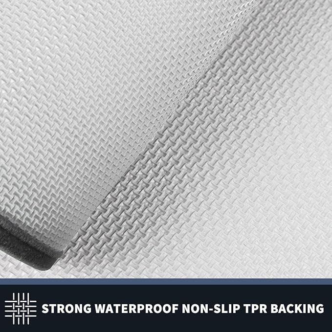 PURRUGS Dirt Trapping Door Mat 24" x 84", Non-Slip Machine Washable Entryway Rug