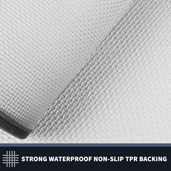 PURRUGS Dirt Trapping Door Mat 20" x 32", Non-Slip Machine Washable Entryway Rug