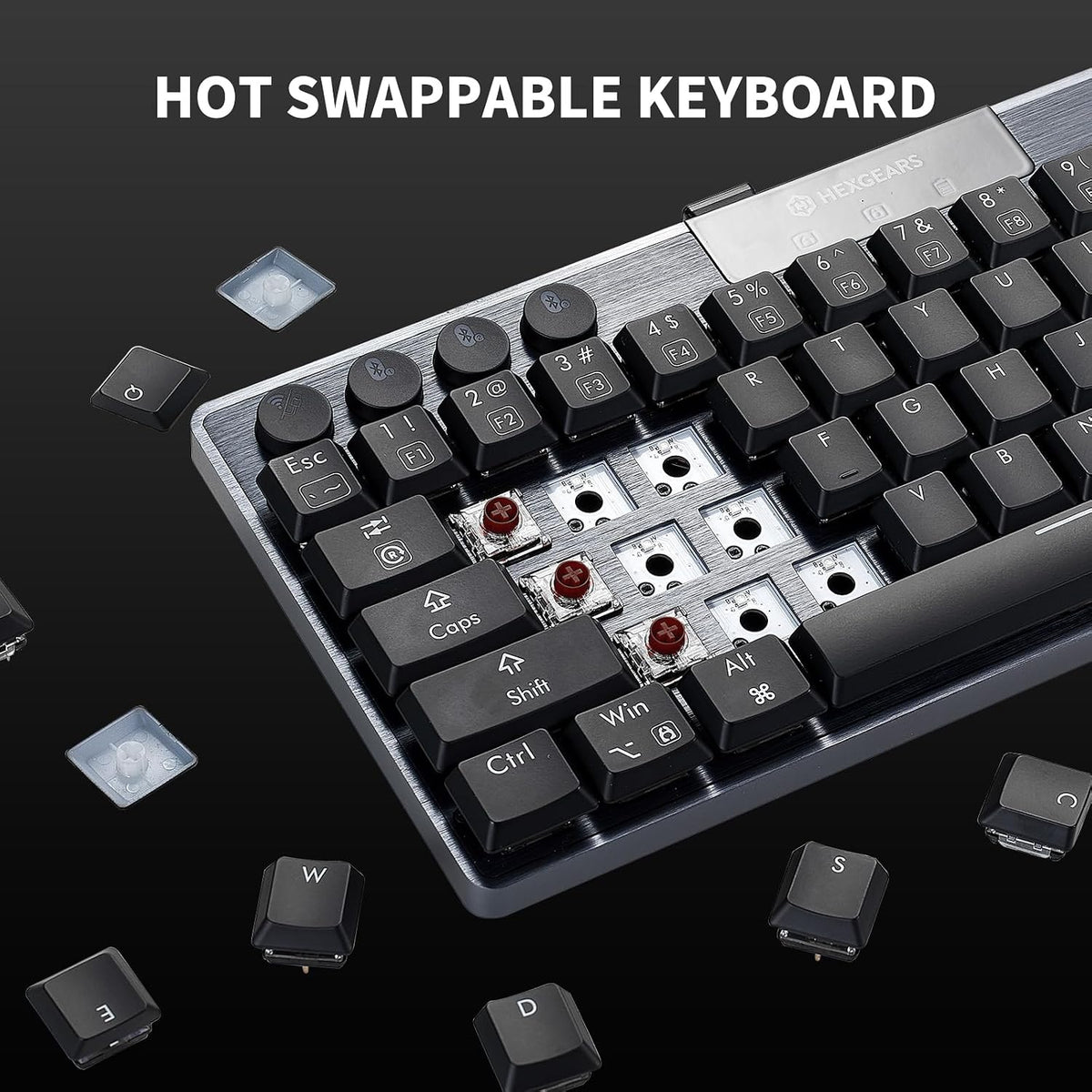 Hexgears A1 Low Profile Wireless Mechanical Keyboard - Tactile