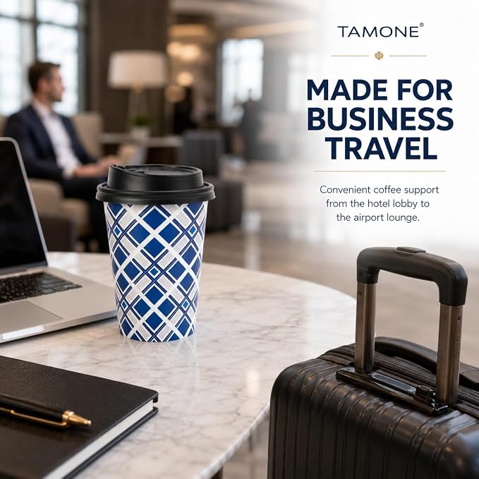 Tamone 100 PACK 12OZ Disposable Coffee Cups