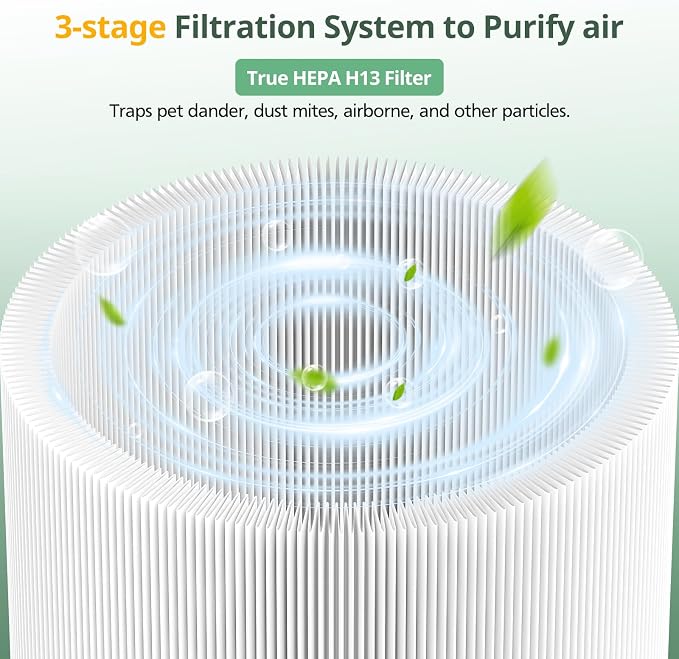 411i & 411a Max Replacement Filter, HEPA & Activated Carbon Filter, Compatible