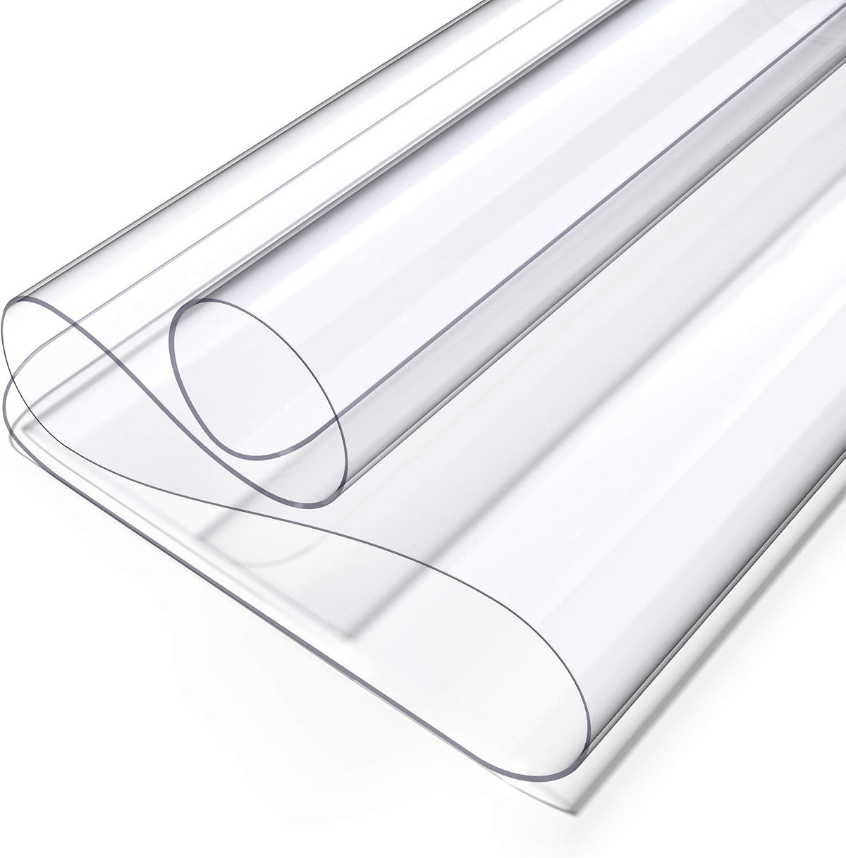Oterri Clear Writing Desk Pad, 36’’x24” Heat Resistant Waterproof PVC Round Edge Durable Desk Protect Mat, Anti-Static Writing Mat Table Protector