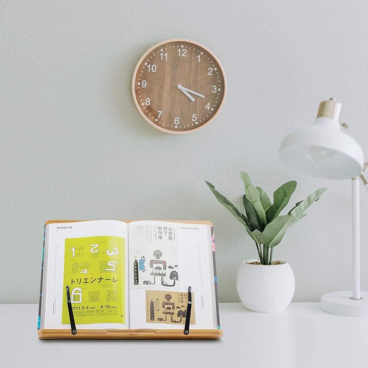 (19.68 x 14 Inch) Extra Large Book Stand for Reading Heavy Textbook Stands