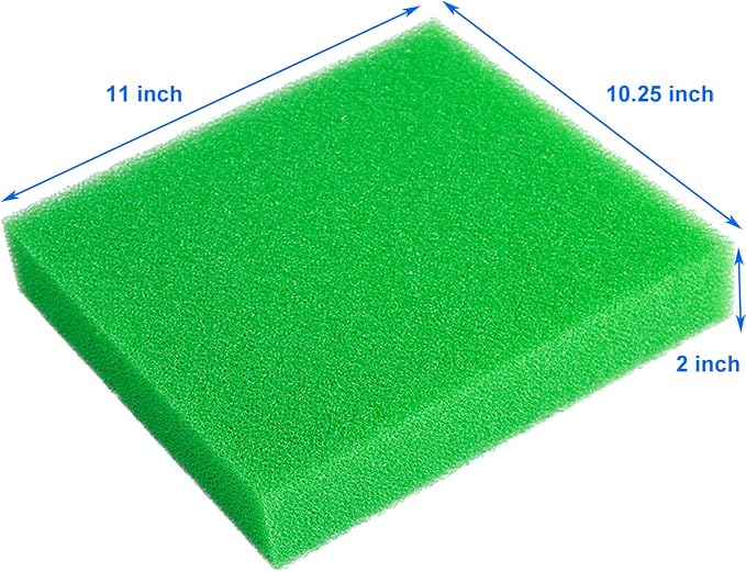 AQUANEAT Aquarium Filter Sponge Open Cell Foam Sheet Bio Sponge Filter Media