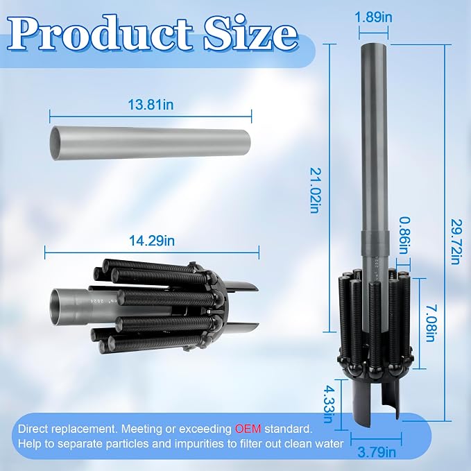 SX244DA Lateral Assembly with Center Pipe Compatible with Hayward s244t Sand