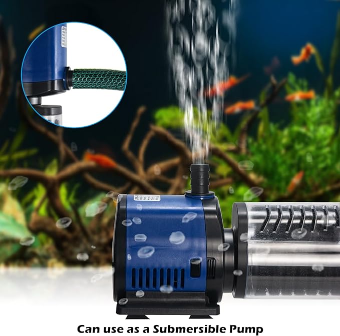 TARARIUM Fish Tank Filter Powerful 400GPH
