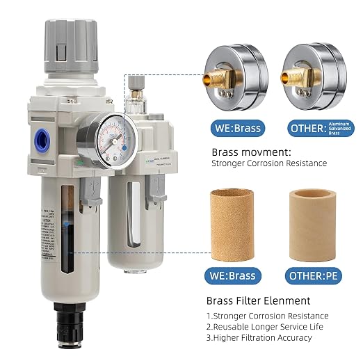1/2" Auto-Drain FRL Assembly